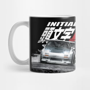 initial d street racing Ryosuke Takahashi FC vs Rin Hojo r32 Mug